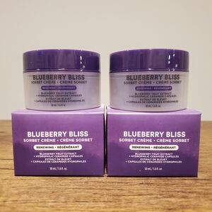 Lot Of 2 Ulta Renewing Beauty Blueberry Bliss Sorbet Creme 50 ml 1.6 fl oz NIB!